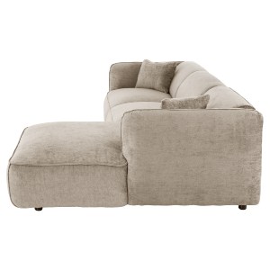 72910 ΚΑΝΑΠΕΣ ΓΩΝΙΑ (ΔΕΞΙΑ) TREAT HM3277.01Ρ ΜΠΕΖ ΥΦΑΣΜΑ 270x163x74Υεκ.