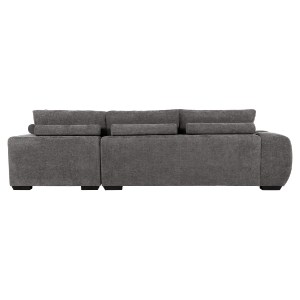 72958 ΚΑΝΑΠΕΣ ΓΩΝΙΑ (ΔΕΞΙΑ) COVEN HM3266.03R ΣΚΟΥΡΟ ΓΚΡΙ ΥΦΑΣΜΑ 298x102-208x85Υεκ.