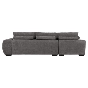 72959 ΚΑΝΑΠΕΣ ΓΩΝΙΑ (ΑΡΙΣΤΕΡΗ) COVEN HM3266.03L ΣΚΟΥΡΟ ΓΚΡΙ ΥΦΑΣΜΑ 298x102-208x85Υεκ.