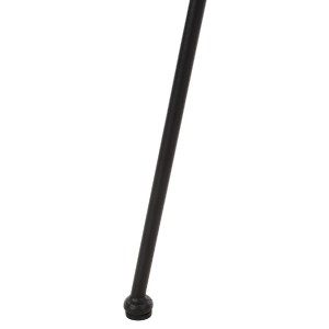 72978 ΠΟΛΥΘΡΟΝΑ ΤΥΠΟΥ ΦΩΛΙΑ ΜΕΤΑΛΛΙΚΗ ALLEGRA HM5458.11 ΜΕ WICKER ΜΠΕΖ 73x78x88Υεκ.