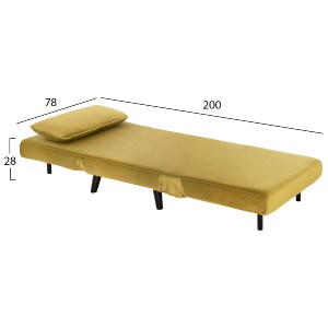 73015 ΠΟΛΥΘΡΟΝΑ ΚΡΕΒΑΤΙ BRAXTON HM8425.23 ΒΕΛΟΥΔΟ ΛΑΔΙ 78x88x78Υεκ.