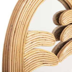 73021 ΚΑΘΡΕΠΤΗΣ ΤΟΙΧΟΥ REFLECT HM4367 ΦΥΣΙΚΟ RATTAN 60x4,5x100Υεκ.