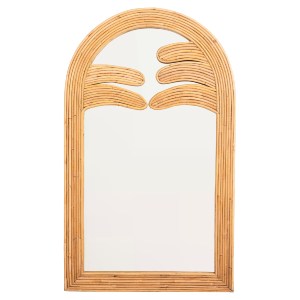 73021 ΚΑΘΡΕΠΤΗΣ ΤΟΙΧΟΥ REFLECT HM4367 ΦΥΣΙΚΟ RATTAN 60x4,5x100Υεκ.