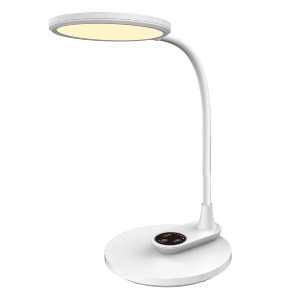 73068 ΦΩΤΙΣΤΙΚΟ ΓΡΑΦΕΙΟΥ LED BLAIN HM4459.01 ΛΕΥΚΟ ABS & ΣΙΛΙΚΟΝΗ