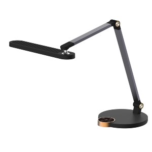 73093 ΦΩΤΙΣΤΙΚΟ ΓΡΑΦΕΙΟΥ LED BLAIN PRO HM4454.02 ΜΑΥΡΗ ΒΑΣΗ ABS-ΓΚΡΙ ΑΛΟΥΜΙΝΙΟ 51,8x40Υεκ.
