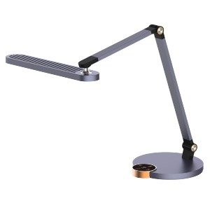 73095 ΦΩΤΙΣΤΙΚΟ ΓΡΑΦΕΙΟΥ LED BLAIN PRO HM4454.07 ΓΚΡΙ ΒΑΣΗ ABS & ΑΛΟΥΜΙΝΙΟ 51,8x40Υεκ.