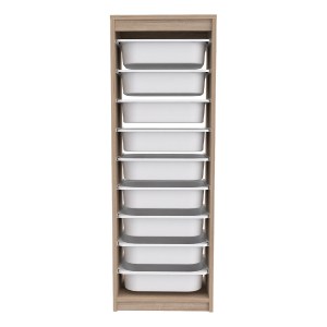 73112 ΣΥΡΤΑΡΙΕΡΑ SANI HM18203.03 ΜΕΛΑΜΙΝΗ SONAMA-9 ΛΕΥΚΑ ΣΥΡΤΑΡΙΑ P.E. 45,5x29,6x125Υ