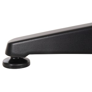 73169 ΒΑΣΗ ΜΠΑΡ ΑΛΟΥΜΙΝΙΟΥ 4ΝΥΧΗ 66X66X109Υεκ. ΜΕ ΣΤΑΥΡΟ 44x44εκ. HM450.03 ΜΑΥΡΗ