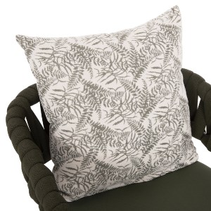 73224 ΣΚΑΜΠΟ ΑΛΟΥΜΙΝΙΟΥ CAMDEN HM6142.09 ΜΑΞΙΛΑΡΙ ΜΕ PRINT-DARK OLIVE 56x60x108Υεκ.