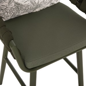73224 ΣΚΑΜΠΟ ΑΛΟΥΜΙΝΙΟΥ CAMDEN HM6142.09 ΜΑΞΙΛΑΡΙ ΜΕ PRINT-DARK OLIVE 56x60x108Υεκ.