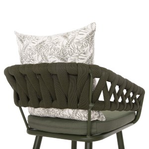 73224 ΣΚΑΜΠΟ ΑΛΟΥΜΙΝΙΟΥ CAMDEN HM6142.09 ΜΑΞΙΛΑΡΙ ΜΕ PRINT-DARK OLIVE 56x60x108Υεκ.