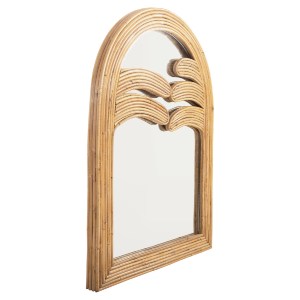 73228 ΚΑΘΡΕΠΤΗΣ ΤΟΙΧΟΥ REFLECT HM4366 ΦΥΣΙΚΟ RATTAN 61x5x80Υεκ.