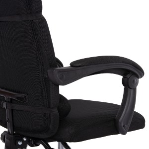 73231 ΚΑΡΕΚΛΑ ΓΡΑΦΕΙΟΥ CRONER HM1196.01 ΜΑΥΡΟ MESH-ΜΕΤΑΛ.ΒΑΣΗ-NYLON ΣΚΕΛΕΤΟΣ 58x99x120Υεκ.