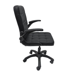 73233 ΚΑΡΕΚΛΑ ΓΡΑΦΕΙΟΥ PORTIMA HM1197.01 ΜΑΥΡΟ PVC-NYLON ΣΚΕΛΕΤΟΣ & ΒΑΣΗ 69x53x98Υεκ.