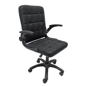73233 ΚΑΡΕΚΛΑ ΓΡΑΦΕΙΟΥ PORTIMA HM1197.01 ΜΑΥΡΟ PVC-NYLON ΣΚΕΛΕΤΟΣ & ΒΑΣΗ 69x53x98Υεκ.