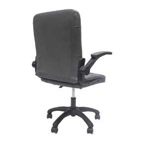 73234 ΚΑΡΕΚΛΑ ΓΡΑΦΕΙΟΥ PORTIMA HM1197.03 ΓΚΡΙ PVC-ΜΑΥΡΟΣ NYLON ΣΚΕΛΕΤΟΣ & ΒΑΣΗ 69x53x98Υεκ
