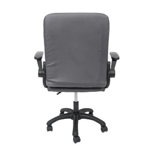 73234 ΚΑΡΕΚΛΑ ΓΡΑΦΕΙΟΥ PORTIMA HM1197.03 ΓΚΡΙ PVC-ΜΑΥΡΟΣ NYLON ΣΚΕΛΕΤΟΣ & ΒΑΣΗ 69x53x98Υεκ