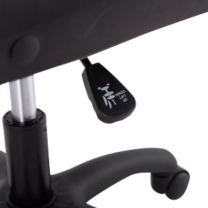 73234 ΚΑΡΕΚΛΑ ΓΡΑΦΕΙΟΥ PORTIMA HM1197.03 ΓΚΡΙ PVC-ΜΑΥΡΟΣ NYLON ΣΚΕΛΕΤΟΣ & ΒΑΣΗ 66.5x60x97Υεκ