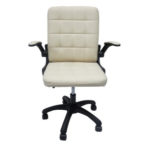 73235 ΚΑΡΕΚΛΑ ΓΡΑΦΕΙΟΥ PORTIMA HM1197.04 ΜΠΕΖ PVC-ΜΑΥΡΟΣ NYLON ΣΚΕΛΕΤΟΣ & ΒΑΣΗ 69x53x98Υεκ