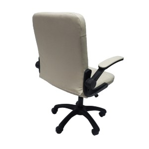 73235 ΚΑΡΕΚΛΑ ΓΡΑΦΕΙΟΥ PORTIMA HM1197.04 ΜΠΕΖ PVC-ΜΑΥΡΟΣ NYLON ΣΚΕΛΕΤΟΣ & ΒΑΣΗ 69x53x98Υεκ