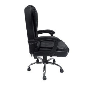 73236 ΚΑΡΕΚΛΑ ΓΡΑΦΕΙΟΥ LAGOM HM1198 ΜΑΥΡO PVC-ΜΕΤΑΛ.ΒΑΣΗ-ΜΑΥΡΟ NYLON ΣΚΕΛΕΤΟΣ 63x51x115Υεκ