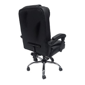 73236 ΚΑΡΕΚΛΑ ΓΡΑΦΕΙΟΥ LAGOM HM1198 ΜΑΥΡO PVC-ΜΕΤΑΛ.ΒΑΣΗ-ΜΑΥΡΟ NYLON ΣΚΕΛΕΤΟΣ 63x51x115Υεκ