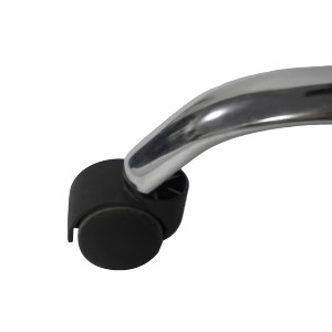 73236 ΚΑΡΕΚΛΑ ΓΡΑΦΕΙΟΥ LAGOM HM1198 ΜΑΥΡO PVC-ΜΕΤΑΛ.ΒΑΣΗ-ΜΑΥΡΟ NYLON ΣΚΕΛΕΤΟΣ 63x51x115Υεκ