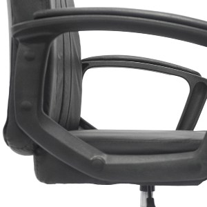 73237 ΚΑΡΕΚΛΑ ΓΡΑΦΕΙΟΥ NIMBLE HM1199.01 ΜΑΥΡΟ PVC-ΜΑΥΡΟΣ ΣΚΕΛΕΤΟΣ & ΒΑΣΗ NYLON 51x61x130Υεκ