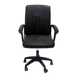 73242 ΚΑΡΕΚΛΑ ΓΡΑΦΕΙΟΥ NIM HM1200.01 ΜΑΥΡΟ PVC-ΜΑΥΡΟΣ ΣΚΕΛΕΤΟΣ & ΒΑΣΗ NYLON 51x61x125Υεκ