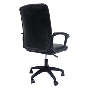 73242 ΚΑΡΕΚΛΑ ΓΡΑΦΕΙΟΥ NIM HM1200.01 ΜΑΥΡΟ PVC-ΜΑΥΡΟΣ ΣΚΕΛΕΤΟΣ & ΒΑΣΗ NYLON 51x61x125Υεκ