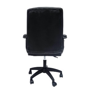 73242 ΚΑΡΕΚΛΑ ΓΡΑΦΕΙΟΥ NIM HM1200.01 ΜΑΥΡΟ PVC-ΜΑΥΡΟΣ ΣΚΕΛΕΤΟΣ & ΒΑΣΗ NYLON 51x61x125Υεκ