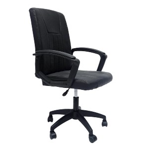 73242 ΚΑΡΕΚΛΑ ΓΡΑΦΕΙΟΥ NIM HM1200.01 ΜΑΥΡΟ PVC-ΜΑΥΡΟΣ ΣΚΕΛΕΤΟΣ & ΒΑΣΗ NYLON 51x61x125Υεκ