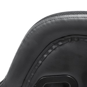73251 ΠΟΛΥΘΡΟΝΑ GAMING DARREN HM1203.04 ΜΑΥΡΟ-ΛΕΥΚΟ PVC & NYLON 51x49x125Υεκ.