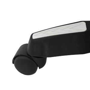 73251 ΠΟΛΥΘΡΟΝΑ GAMING DARREN HM1203.04 ΜΑΥΡΟ-ΛΕΥΚΟ PVC & NYLON 51x49x125Υεκ.