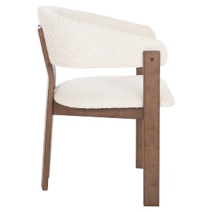 73307 ΚΑΡΕΚΛΑ ZARRA HM9970.03 RUBBERWOOD ΣΕ ΚΑΡΥΔΙ-ΕΚΡΟΥ ΜΠΟΥΚΛΕ ΥΦΑΣΜΑ 55,5x59x81,5Υεκ