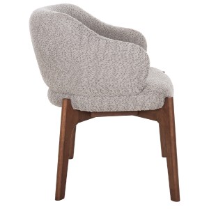73309 ΚΑΡΕΚΛΑ ABAI HM9971.03 RUBBERWOOD ΣΕ ΚΑΡΥΔΙ-ΑΝΟΙΧΤΟ ΓΚΡΙ ΜΠΟΥΚΛΕ 65x63x79Υεκ