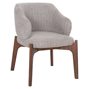73309 ΚΑΡΕΚΛΑ ABAI HM9971.03 RUBBERWOOD ΣΕ ΚΑΡΥΔΙ-ΑΝΟΙΧΤΟ ΓΚΡΙ ΜΠΟΥΚΛΕ 65x63x79Υεκ