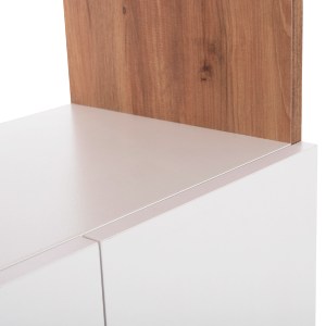 73317 ΕΠΙΠΛΟ ΚΟΥΖΙΝΑΣ/ΝΤΟΥΛΑΠΙ RAD HM18196.04 ΜΕΛΑΜΙΝΗ ΦΥΣΙΚΟ-ΛΕΥΚΟ 55,5x32x165Υεκ.