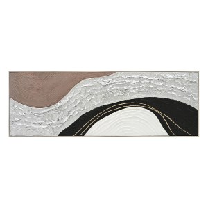 73340 ΠΙΝΑΚΑΣ ΤΟΙΧΟΥ ABSTRACT HM4552.01 ΜΕ ΚΟΡΝΙΖΑ ΜΠΕΖ-ΚΑΜΒΑΣ- ΧΕΙΡΟΠΟΙΗΤΟΣ 152x4.5x52Υεκ.