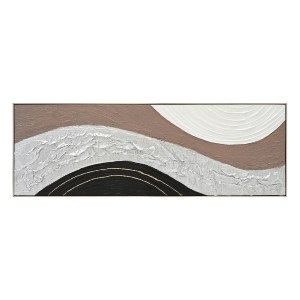 73341 ΠΙΝΑΚΑΣ ΤΟΙΧΟΥ ABSTRACT HM4552.02 ΜΕ ΚΟΡΝΙΖΑ ΜΠΕΖ-ΚΑΜΒΑΣ-ΧΕΙΡΟΠΟΙΗΤΟΣ 152x4.5x52Υεκ.