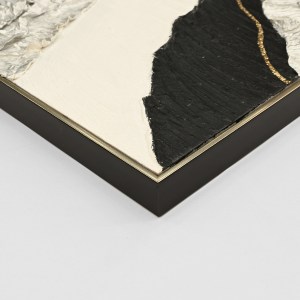 73342 ΠΙΝΑΚΑΣ ΤΟΙΧΟΥ ABSTRACT HM4553.02 ΜΕ ΚΟΡΝΙΖΑ ΜΠΕΖ-ΚΑΜΒΑΣ-ΧΕΙΡΟΠΟΙΗΤΟΣ 82x4.5x122Υεκ