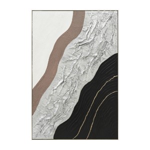 73342 ΠΙΝΑΚΑΣ ΤΟΙΧΟΥ ABSTRACT HM4553.02 ΜΕ ΚΟΡΝΙΖΑ ΜΠΕΖ-ΚΑΜΒΑΣ-ΧΕΙΡΟΠΟΙΗΤΟΣ 82x4.5x122Υεκ
