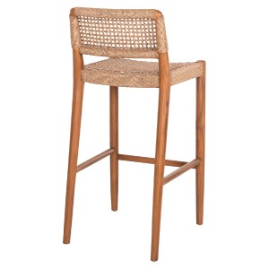 73385 ΣΚΑΜΠΟ ΜΠΑΡ ROSCO HM6134.01 ΞΥΛΟ ΤΕΑΚ ΚΑΡΥΔΙ & ΣΧΟΙΝΙ VIRO ΚΑΦΕ 47x52x100Υεκ