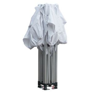 73519 GAZEBO ΕΠΑΓΓΕΛΜΑΤΙΚΟ ΒΑΡΕΩΣ ΤΥΠΟΥ CRESSEN HM6305 ΠΤΥΣΣΟΜΕΝΟ ΑΛΟΥΜΙΝΙΟΥ 3x3x3,4Y