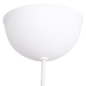 73566 ΦΩΤΙΣΤΙΚΟ ΟΡΟΦΗΣ ΚΥΛΙΝΔΡΙΚΟ KRIKS HM4707.01 PVC ΣΕ ΛΕΥΚΟ Φ30x70Υεκ.