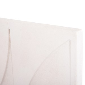 73607 ΠΙΝΑΚΑΣ ΤΕΤΡΑΓΩΝΟΣ ΣΕΙΡΑ SANTORINI HM4507 MDF ΣΕ ΥΠΟΛΕΥΚΟ ΧΡΩΜΑ 80x4(πάχος)x80Υεκ.