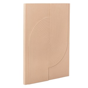 73608 ΠΙΝΑΚΑΣ ΟΡΘΟΓΩΝΙΟΣ ΣΕΙΡΑ SANTORINI HM4521 MDF ΣΕ ΜΠΕΖ ΧΡΩΜΑ 60x4(πάχος)x80Υεκ.