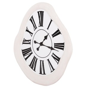 73611 ΡΟΛΟΙ ΤΟΙΧΟΥ ΣΕΙΡΑ SANTORINI HM4515 MDF ΣΕ ΥΠΟΛΕΥΚΟ-ΜΑΥΡΟΙ ΔΕΙΚΤΕΣ & ΛΑΤΙΝ.ΝΟΥΜΕΡΑ 58x2,5x61Υεκ.