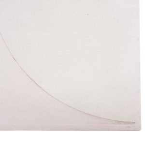 73613 ΠΙΝΑΚΑΣ ΤΕΤΡΑΓΩΝΟΣ ΣΕΙΡΑ SANTORINI HM4508 MDF ΣΕ ΥΠΟΛΕΥΚΟ ΧΡΩΜΑ 80x4(πάχος)x80Υεκ.
