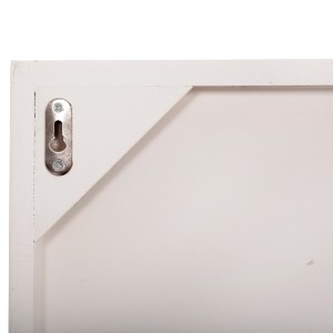 73613 ΠΙΝΑΚΑΣ ΤΕΤΡΑΓΩΝΟΣ ΣΕΙΡΑ SANTORINI HM4508 MDF ΣΕ ΥΠΟΛΕΥΚΟ ΧΡΩΜΑ 80x4(πάχος)x80Υεκ.